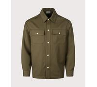 Drôle de Monsieur Mens La Surchemise à Poches Overshirt - Colour: KK Khaki - Size: Large Large