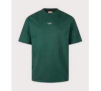 Drôle de Monsieur Mens Le T-Shirt Slogan Classique - Colour: DGN Dark Green - Size: Medium