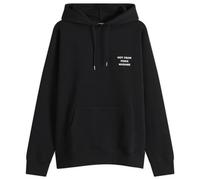 Drôle de Monsieur Men's Not From Paris Madame Slogan Hoodie Black Medium