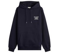 Drôle de Monsieur Men's Not From Paris Madame Slogan Hoodie Navy
