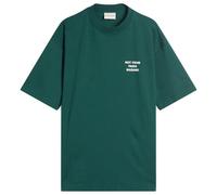 Drôle de Monsieur Slogan T-Shirt (Dark Green - S) - Size S