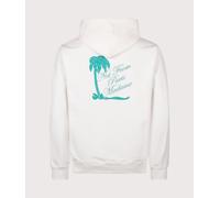 Drôle de Monsieur Mens Palm Slogan Hoodie - Colour: OW Off White - Size: Large