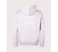 Drôle de Monsieur Mens Relaxed Fit Slogan Hoodie - Colour: LAV Lavender - Size: Medium