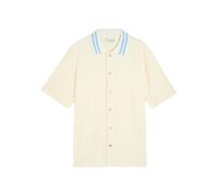 DRÔLE DE Monsieur Monogramme Terry Cotton Shirt - Off White - L