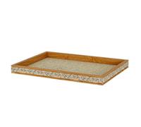Drom Rectangular Organising Tray With Muted Textured Finish