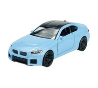 DROMADER BMW M2 G87 Coupe Blue 1:34-1:39 Die Cast Model Car, New in Box