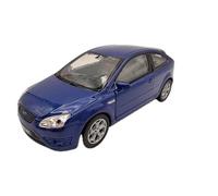 DROMADER Ford Focus ST model car 1:39, blue - Detailed collector's model Welly | Miniature vehicle