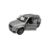 Dromader Welly Mercedes Benz GLK SUV model car, miniature car, 1:39 scale, silver