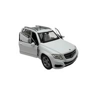 Dromader Welly Mercedes Benz GLK SUV model car, miniature car, 1:39 scale, white