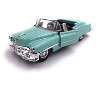 Dromader Welly model car Cadillac Eldorado convertible miniature car scale 1:39 turquoise