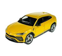 DROMADER Welly Model Car Compatible with Lamborghini Urus SUV Yellow 2017 1/24 Metal Model Car Die Cast New in Box