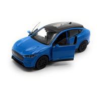 Dromader Welly model car Ford Mustang Mach E vehicle miniature car scale 1:39 blue