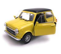 Dromader Welly Model Car Mini Cooper 1300 Vehicle Miniature Car Scale 1:39 Yellow