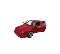Dromader Welly Model car Porsche 911 Turbo 964, miniature car, scale 1:39, red