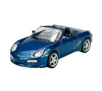 DROMADER Welly Porsche Boxter S 987 Convertible Open Blue 2004-2012 Boxster Approx. 1/34-1/39 Metal Model Car Die Cast New in Box