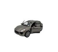 Dromader Welly Porsche Macan Turbo model car, miniature car, 1:39 scale, silver