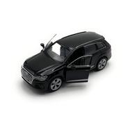 Dromader Welly Q7 model car, SUV miniature car, 1:39 scale, black