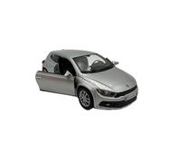 Dromader Welly VW Scirocco model car, miniature car, 1:39 scale, silver