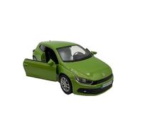 Dromader Welly VW Scirocco model car, miniature car, scale 1:39, green