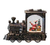 DRomance Singing Snow Globe Battery and USB Powered Lighted Water Lantern 12 Inch Tall, Glittering with Music Snow Globe for Kids, Water Snow Glitter Globe Christmas Decoraton, Nativity
