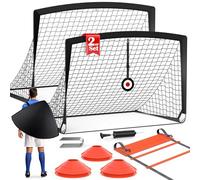 Dromlag Football Gifts for Boys, Football Goal for Kids Toys for 5-12 Year Old Boys Toys Age 5-12 Teenage Boy Gifts Goal Posts for Kids Foot ball Training Equipment