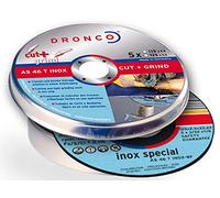 Dronco AS 46T Inox Tin Cut & Grind Multipurpose Disc 115mm 4 1/2