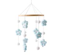 Drone 4 Pro Parts Baby Crib Mobile Modern Baby Mobile Soothing Crib With Secure Attaching Hair For Promoting Hearing And Visual Development F11 Pro 4k Drone (B, One Size)