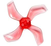 Drone Accessories Compatible With 1636 Propeller 4 Pairs 8 Pieces 1.5mm Shaft 4-1.6x3.6x4 40mm CCW CW Propeller Hollow Cup Brushless Motor RC Drone Airplane Replacement Parts Color Through Purple(THRO