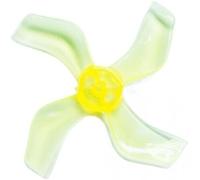 Drone Accessories Compatible With 1636 Propeller 4 Pairs 8 Pieces 1.5mm Shaft 4-1.6x3.6x4 40mm CCW CW Propeller Hollow Cup Brushless Motor RC Drone Airplane Replacement Parts Color Through Purple(THRO