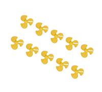 Drone Accessories, Fan Blade Replacement, 10Pcs 50mm 3 Blade Propeller ABS Turning Propellers Replacement DIY Propeller RC Plane Kit DIY Remote Control Drone Blade Accessories
