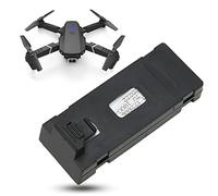Drone Battery,3.7V 1800mAh UAV Lithium Battery,Safety Protection Drone Replacement Battery,Easy to Install for E88 E88PRO E88MAX E525 E99 E99PRO P1 P5PRO K3 S1 P8 Drone Spare Battery(Black)