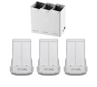 Drone Battery，Compatible With DJI Mini 4 Pro/Mini 3 Pro, 34 Mins Long Flight Time, Fast Charging Safe Li-ion Battery With Smart Power Management, Under 249g Lightweight(3 battery kit)