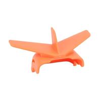 Drone BATTERY MEET, Robust Drone Flight Mid Effect Resistant Aerodynamic Design Air Photo (Orange)
