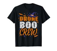 Drone Boo Crew Halloween Remote Pilot Matching T-Shirt