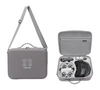 Drone Carrying Case Water-Resistant Hard Shell Storage Bag Holder Portable Box with Shoulder Strap, Large Capacity Durable Protective Pouch for DJI NEO Motion Combo & Accessories