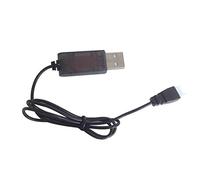 Drone charge UAV lithium battery USB charging cable USB Charger Cable Battery Wire For Syma X11/X5/X5C/X5C-1 RC Quadcopter (black)