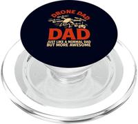 Drone Dad Funny Pilot Quadcopter Flyer Father Humor PopSockets PopGrip for MagSafe