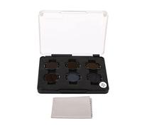 Drone Filter Lens, 6 - Piece Black Aluminum Alloy Frame - High - Definition Optical Glass, Double - Sided Multi - Layer Coating, For Avata O3 Drone Photography