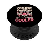Drone Flying Grandma Like A Normal Grandma But Cooler PopSockets Adhesive PopGrip