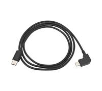 Drone Goggles Data Cable 90 Degree Angle Phone Port Anti Aging Type C to Android Cable for Avata 2 Goggles 2 V2 Stable Transmission Real Time Sync Premium Material