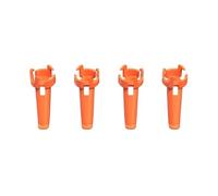Drone Landing Gear Heightening Leg Universal Mount Protection Fixed Bracket FIT for Drone Accessories(Orange)