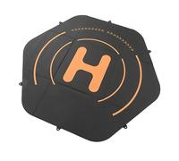 Drone Landing Pad, 110cm Hex Foldable Portable Waterproof Silicone Mat for DJI Inspire 3 Mavic Phantom Drones Double-Sided Easy Setup Carry Bag Durable Lightweight