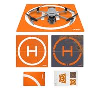 Drone Landing Pad Weighted Foldable for DJI/Specta Drone, Double-Sided Waterproof Helipad Large Landing Mat, Compatibility: DJI/Specta Mavic/Air/Mini/Avata/FPV Series Accessories (26 inch/65 cm)