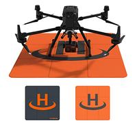 Drone Landing Pad Weighted Large,CYNOVA Waterproof Collapsible Foldable 40-inch Landing Pad for DJI Matrice 30T Worry-Free Plus/MATRICE 300 RTK/Phantom 4 RTK SE/Mavic 2 Enterprise Advanced
