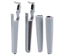 Drone Leg Extender, Increase Leg Height, Lightweight Stable Fixiation, Non Slip Foot Pads Quick Disassembly Design Compatible Quick Assembly Design