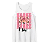 Drone Mom Drone Pilot RC Quadcopter Mother's Day Pink Tank Top