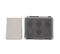 Drone ND Filters Kit AGC Optical Glass ND8 ND16 ND32 ND64 Scratchproof Aviation Aluminum Frame Magnetic Storage Case for Avata O3 Camera Lens Accessories Black 23x18mm 4 Filters