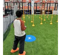 Drone Obstacle Course for Age 6-12 Kids or Adults, Model Aircraft Games Race Track Training Set, Quadcopter Flying/RC Helicopter Planes Practice Loop Gates