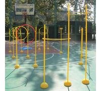 Drone Obstacle Course with 60cm Take-Off Pad, Drone Racing Obstacle Course, Drone Model Aircraft Practice Equipment, 53Pc Drone Racing League Kit - Any Combination