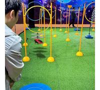 Drone Obstacle Training Hoops, Freestyle RC Drone Racing Gates, Avoid Obstacles Practice Set for Beginners Amateurs